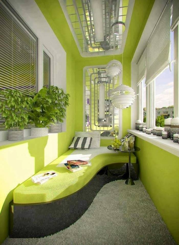 20 крутых дизайнов для балкона - страница 2 из 3.